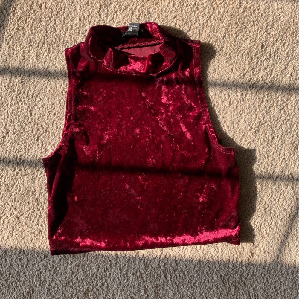 Forever 21 Velvet Shirt